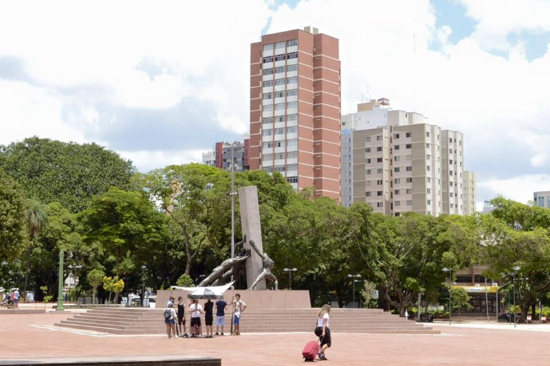 Encerramento do revezamento em Goiânia será na Praça Cívica, onde haverá shows de atrações artísticas. Foto: Prefeitura de Goiânia