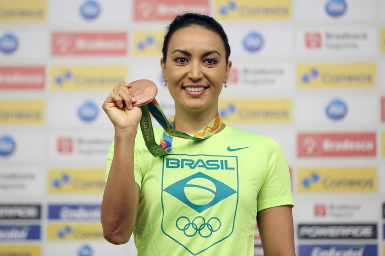 Poliana Okimoto avalia que a Bolsa Pódio foi decisiva para conquistar o bronze olímpico. Foto: Francisco Medeiros/ME